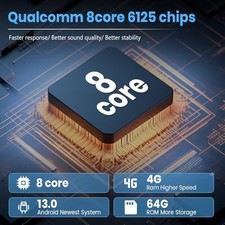  4 64GB 8-Core Android Car Stereo for Ford F150 2009-2012 CarPlay Android Auto