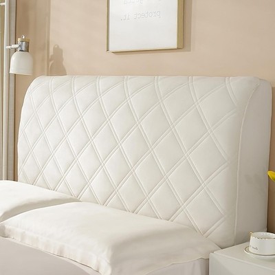 Bett Kopfteil Bezug, Weicher Stretch Bed Headboard Cover, Staubdicht Waschbar...