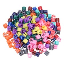 Clothes Hanger Markers Blank Tags Orange 12 Multicolor, 300pcs