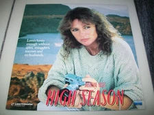 HIGH SEASON Laserdisc LD EXCELLENT CONDITION VERY RARE JACQUELINE BISSET STARS!