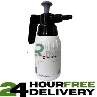 Würth Bremsenreiniger Pumpe 1 Liter Flasche verstellbarer Spender / Lösungsmittelspray