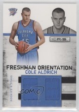 2010 Rookies & Stars Freshman Orientation Materials /399 Cole Aldrich #11 0zc5