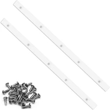 Crosscut Sled for Table Saw - Premium UHMW Plastic - 3/4" X 3/8" X 17" - Predril