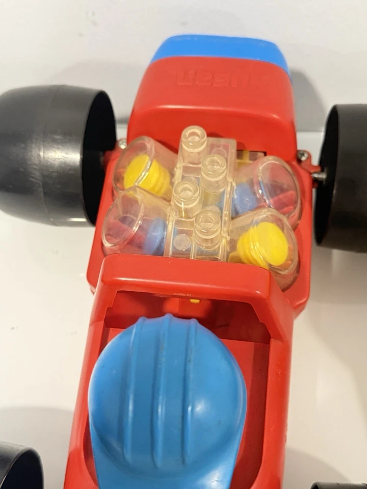 Vintage Plastic Car Toy (Kusan, Durant Plastics, Testors) Lot of 3 Made In USA - Image 3 of 4