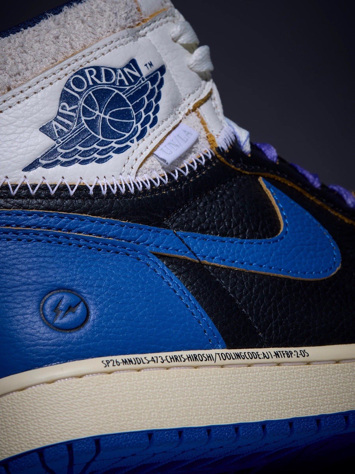 UNION x Fragment x Air Jordan 1 Retro High OG SP Size 9.5 100% CONFIRMED ORDER thumbnail 4