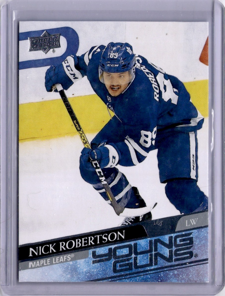Nick Robertson Young Guns #237 2020-21 Upper Deck [M170]
