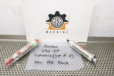Bimba 092-DP Stainless Pneumatic Cylinders New Old Stock Lot of 2 