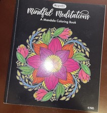 Crayola Mindful Meditations A Mandela Coloring Book 40 Pages Brand New