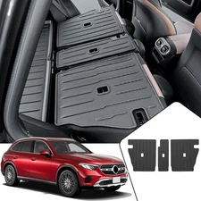 Backrest Mats for Benz GLC 300 2024 2023, All Weather TPE Seat Back Protector