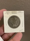 1906 Very Good/VG Barber Half Dollar 50¢