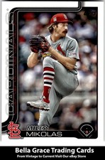 2025 Topps Miles Mikolas #137 St. Louis Cardinals MLB Baseball 