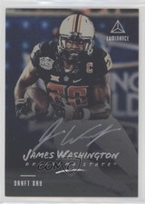 2018 Panini Luminance Draft Day Signatures Silver James Washington Auto n0c