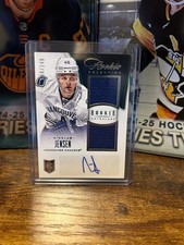 2013-14 PANINI ROOKIE ANTHOLOGY HOCKEY NICKLAS JENSEN ROOKIE AUTO /249 #190
