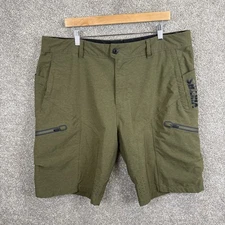 VIKTOS Kadre Shorts Mens 40 Green Outdoor Tactical Hiking Vented Stretch Cargo