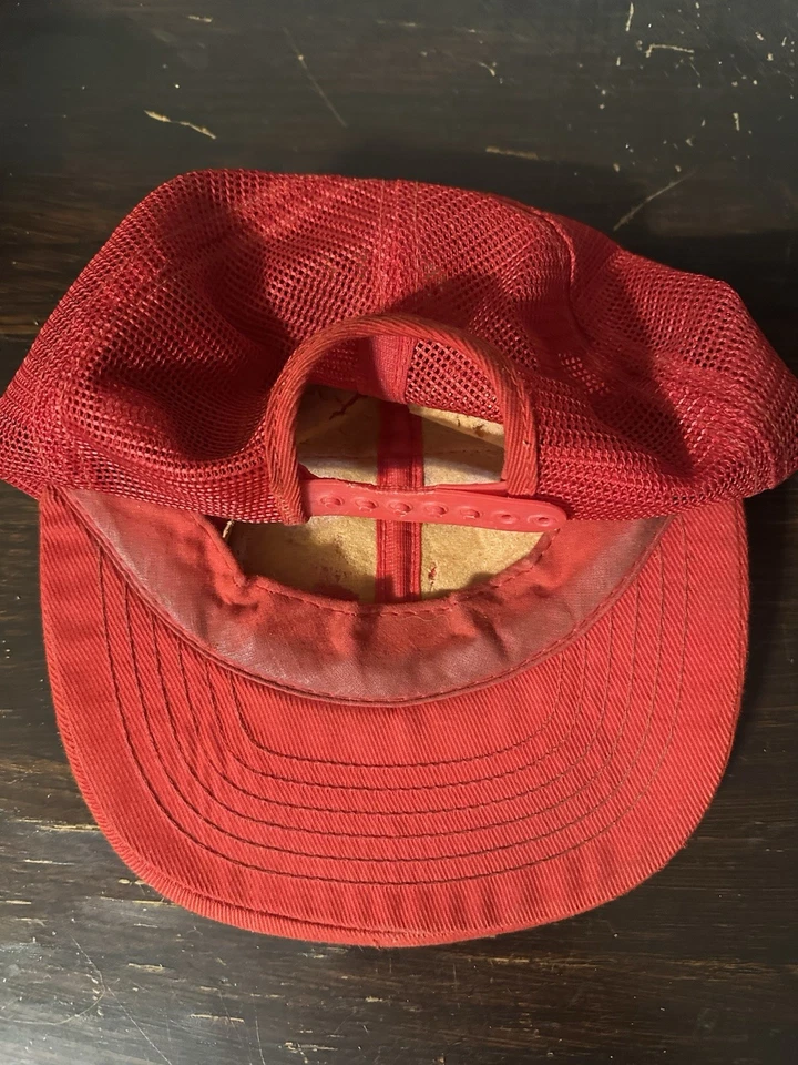 1990 Autographed Mark Martin #6 Folgers’ NASCAR cap hat snapback vintage USA - Image 3 of 4