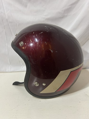 #ad Vintage 1975 Honda Line Stag American Sports Large Snell Open Motorcycle Helmet $49.99
