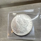 1889 Morgan Silver Dollar $1 Coin Circulated 0.9 Fineness Silver