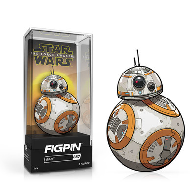 Ultra PRO FiGPiN Star Wars BB-8 Enamel Laser Engraved Quality Collectible Museum