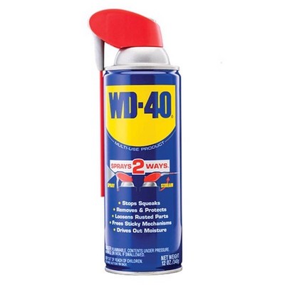 WD-40 Smart Straw Multi-Purpose Lubricant Spray 12 oz 1 pk (Pack of 12)