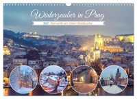 Winterzauber In Prag (Wandkalender 2027 Din A3 Quer), Calvendo Monatskalender