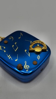 Vintage Reuge Sainte-Croix Spieluhr Anhänger Love Story Melodie 70er Schweiz