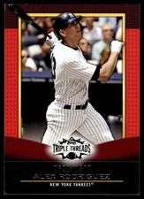 2011 Topps Triple Threads Alex Rodriguez 0621/1500 New York Yankees #95
