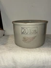 20 lbs. Red Wing Butter Crock Stoneware minor imperfections     (as is)  RARE