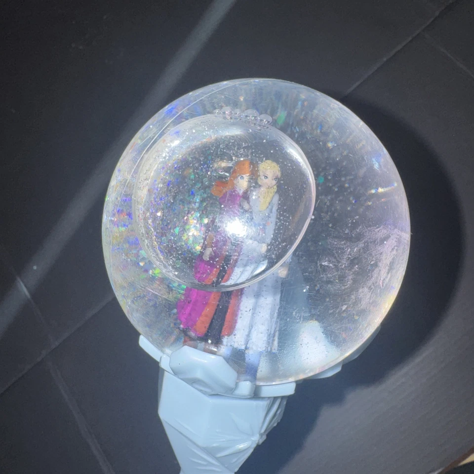 Varita cetro de nieve musical disney frozen 2 hermanas Foto 3 de 4