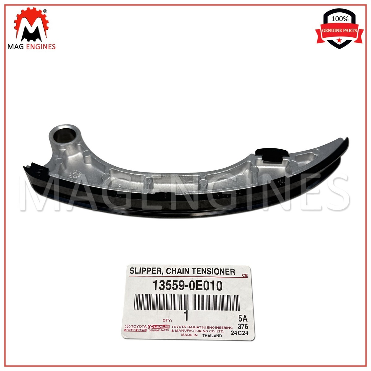 13559-0E010 GENUINE OEM SLIPPER, CHAIN TENSIONER 1GD-FTV 2GD