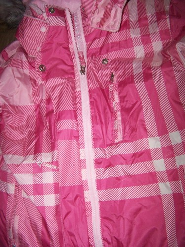 Very Nice Free Country Soft Inside Pink Jacket with Hoodie Size XL in GREAT Shap - Picture 4 of 12