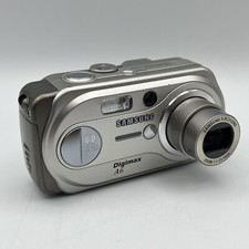 Samsung Digimax A6 Digital Camera - 6.0MP - Silver - PARTS OR REPAIR ONLY