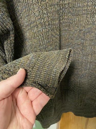 Oscar De La Renta Sweater XL Hobo Chic - Picture 7 of 7