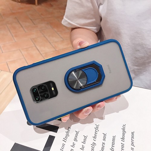 Shockproof Hybrid Armor Case For Xiaomi Redmi Note 9 8 Pro 9A Ring Holder Cover - Zdjęcie 9 z 17