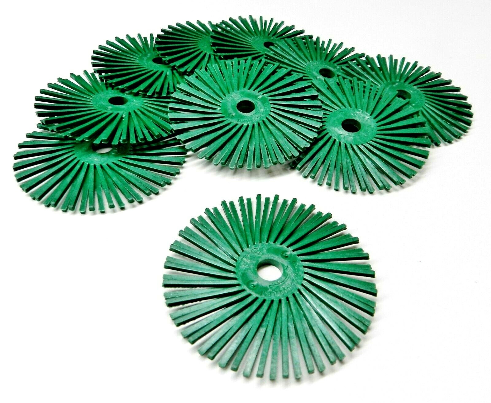 3M Radial Bristle Discs ScotchBrite™ 3" Green 50 Grit 10 Discs Coarse