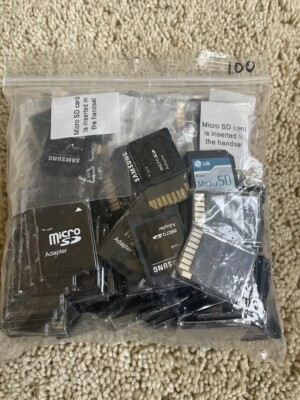 500x PCS  Micro SD to SD HC  SDHC Memory Card Adapter Reader