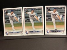 (3) 2022 Topps Justin Bruihl RC  #658 Dodgers