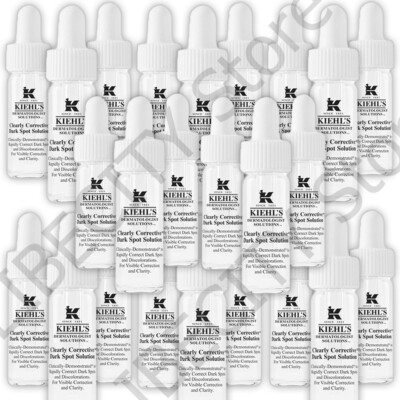 24 x Kiehl's Clearly Corrective Dark Spot Solution ~ 0.14fl oz/ 4ml