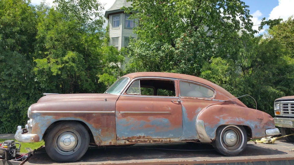 Espelho retrovisor Fleetline 1949-52 49 50 51 52 1950 1951 1952 Chevy Chevrolet - Imagem 3 de 4