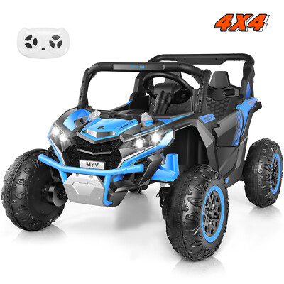 #ad #ad 24V Ride on UTV for Kids 2WD 4WD Switchable 2 Seater Electric Vehicle Car Toy $283.99