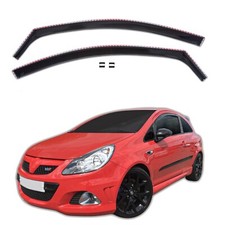 Windabweiser GP Regenabweiser Für Opel Corsa D / E 2006-2019 3-Türer 2-Tlg
