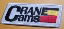 CRANE CAMS Embroidered Patch approx. 1.5x3.75"