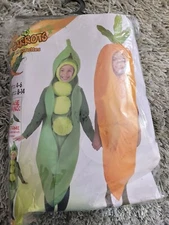 Forum Novelties - Peas In A Pod Kids Costume - Size Small 4-6 - Green