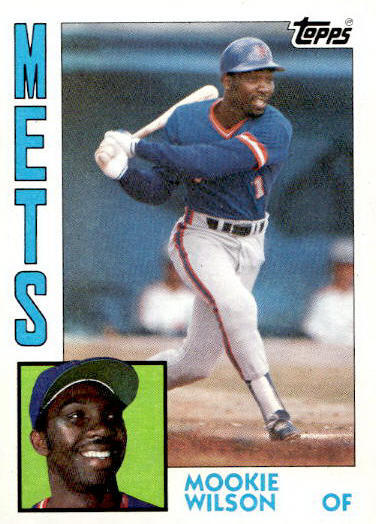 1984 Topps Baseball Mookie Wilson #465 | eBay
