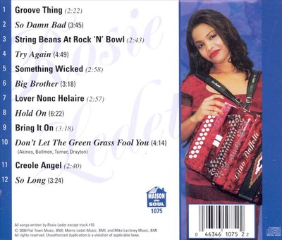 ROSIE LEDET - IT'S A GROOVE THING! NEW CD