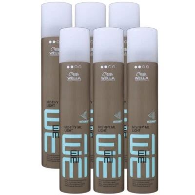 Wella Eimi Mistify Me light 6 x 300 ml schnelltrockendes Haarspray Set