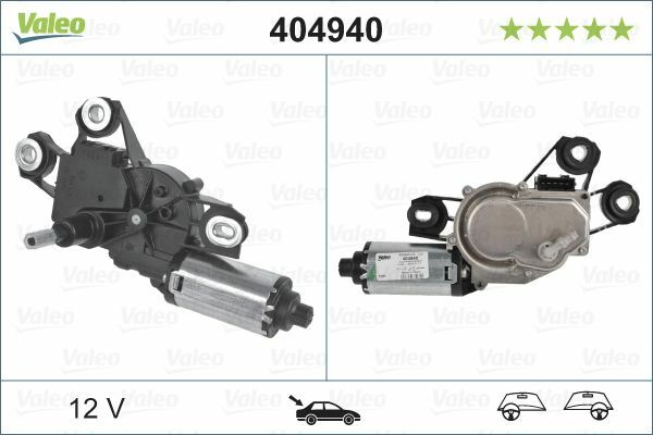 Valeo Wischermotor Hinten, Links FüR VW Multivan T5 T6,TRANSPORTER T6 T5-image