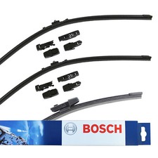 VW Golf MK6 Hatch Bosch Aerotwin Front & Rear Window Windscreen Wiper Blades