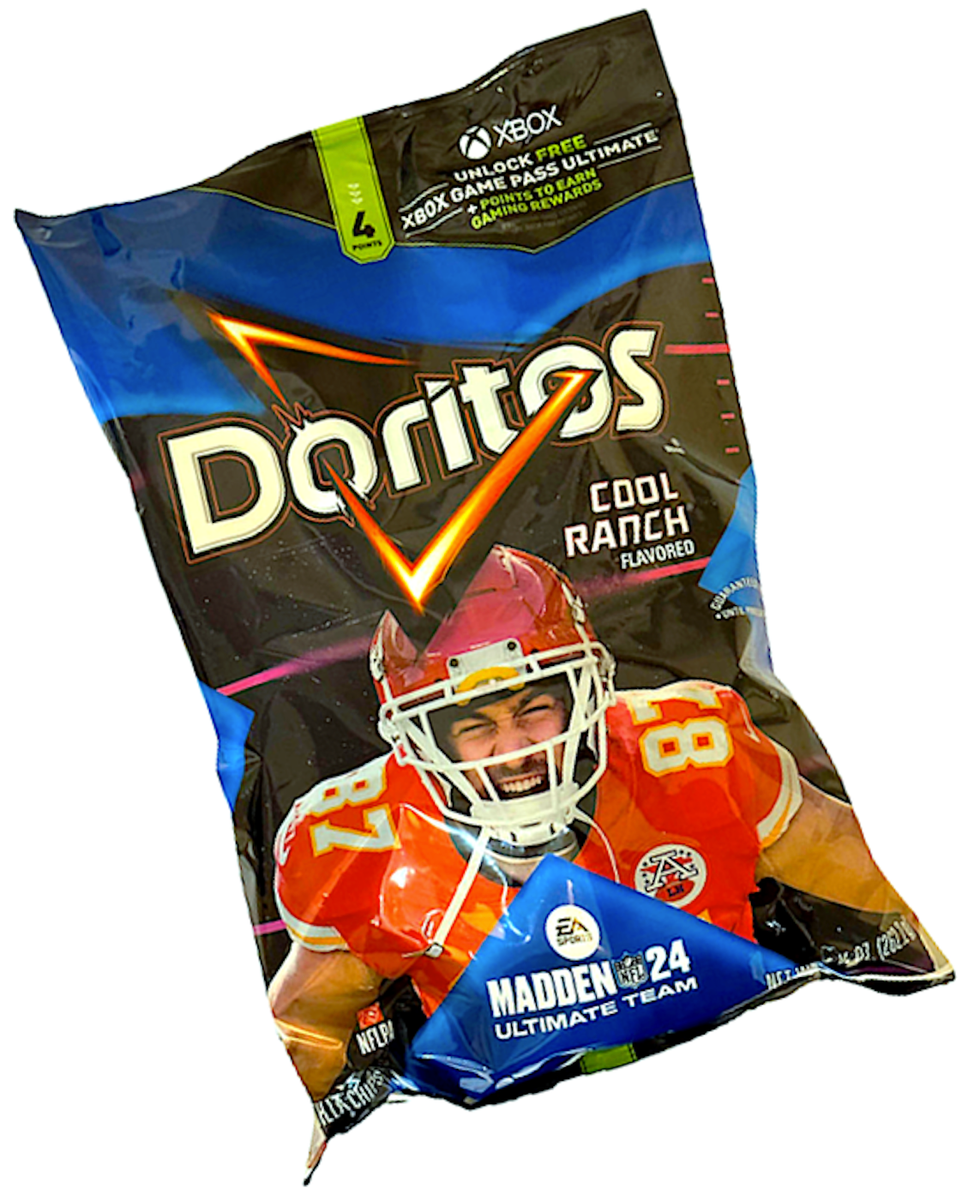 DORITOS® X~Box Madden`s TRAVIS KELCE🏈COOL RANCH®Flavored Tortilla