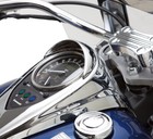 Kawasaki OEM Vulcan 900 Classic 2006-2023 Chrome Speedometer Visor K53020-373