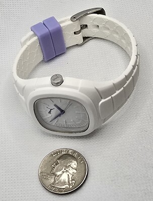 Women\'s Puma Bubble Gum S White Lilia Cat Logo Dial Silicone Band Watch 02 PUMA Silicone Band Wristwatches for sale | eBay main image 4